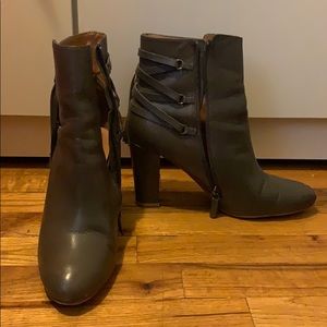 Halogen Gray Booties